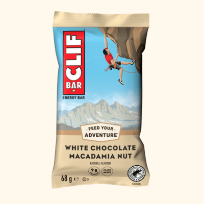 Weiße Schokolade und Macadamianuss - Clif Bar