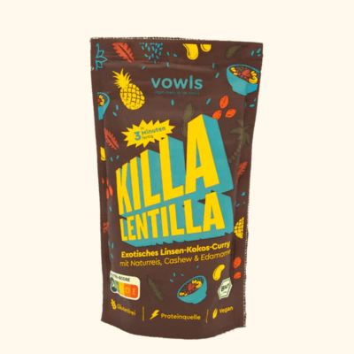 Linsen-Kokos-Curry - Vowls