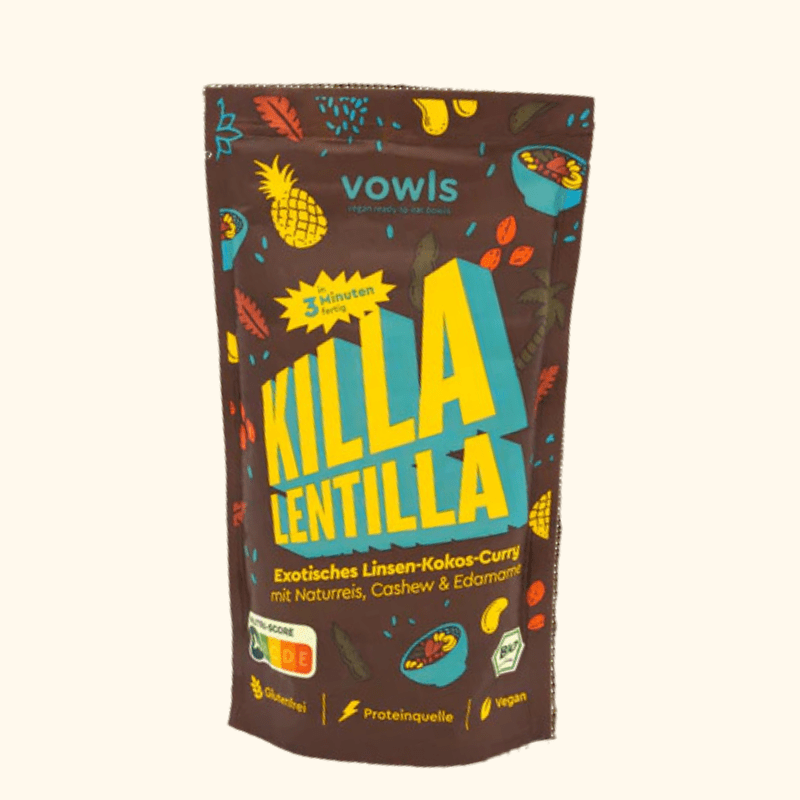 Linsen-Kokos-Curry - Vowls